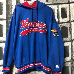 STARTER Kansas City Jayhawks hoodie 90s